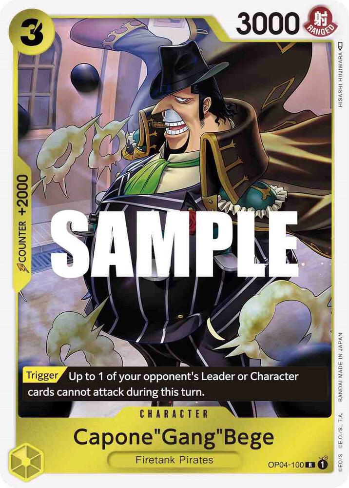 Capone"Gang"Bege OP04-100 (Kingdoms of Intrigue)  - Foil