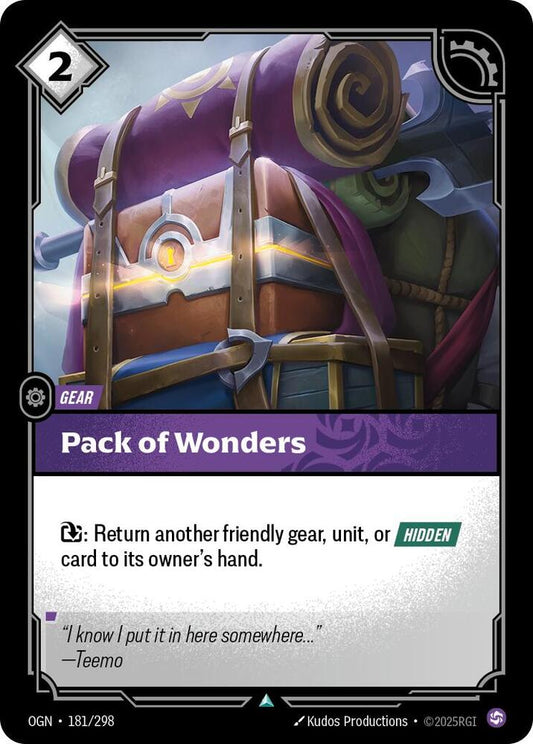 Pack of Wonders 181/298 (Origins) 