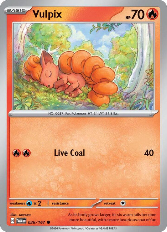 Vulpix 026/167 (SV06: Twilight Masquerade) 