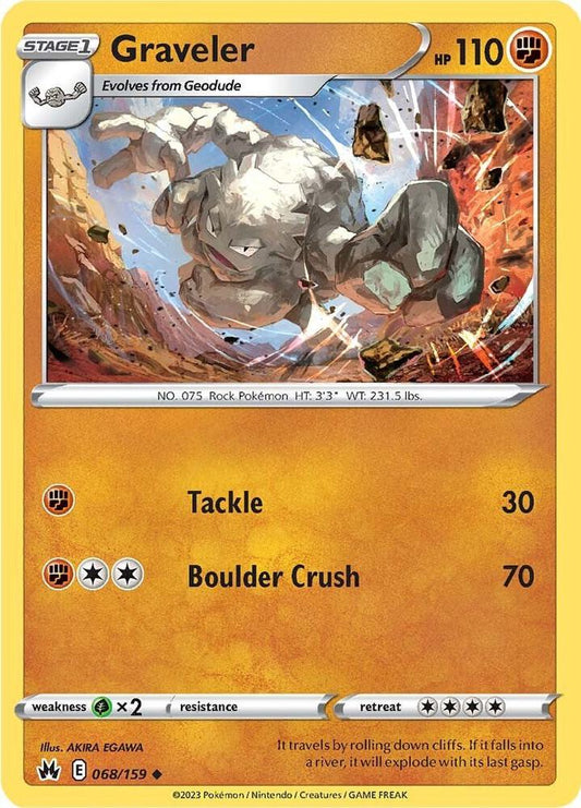 Graveler 068/159 (Crown Zenith) 