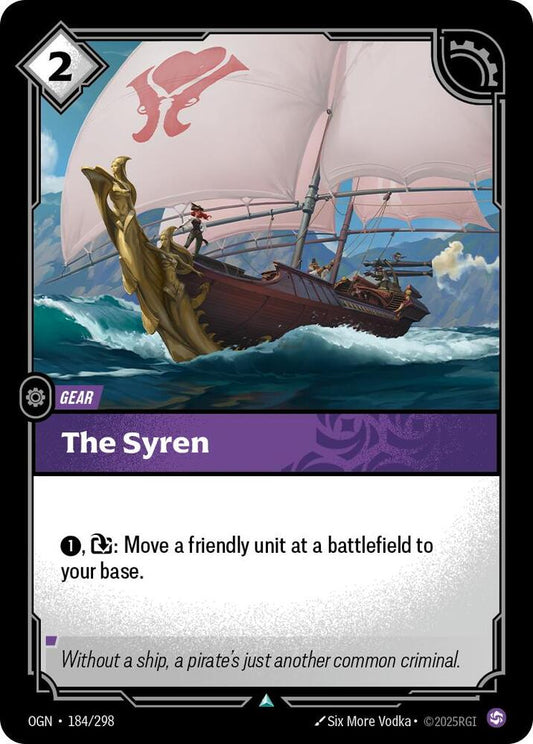 The Syren 184/298 (Origins) 
