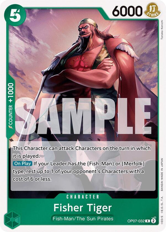 Fisher Tiger OP07-032 (500 Years in the Future)  - Foil