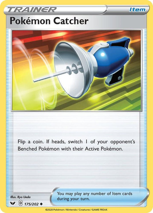 Pokemon Catcher 175/202 (SWSH01: Sword & Shield Base Set) 