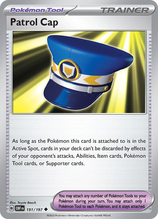 Patrol Cap 191/197 (SV03: Obsidian Flames) 