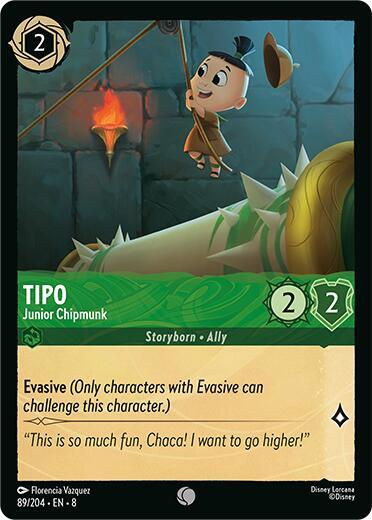 Tipo Junior Chipmunk 89/204 (Reign of Jafar) 