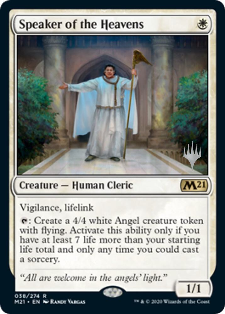 Speaker of the Heavens 38 (Promo Pack: Core Set 2021) 