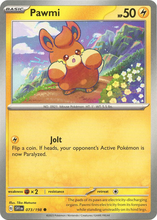 Pawmi 073/198 (SV01: Scarlet & Violet Base Set) 