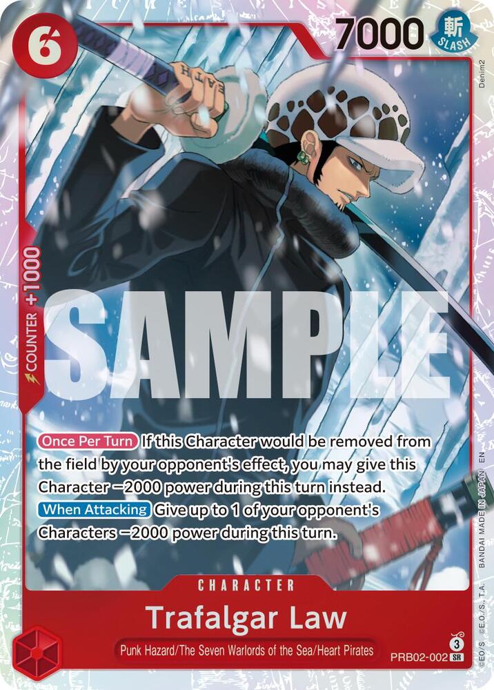 Trafalgar Law PRB02-002 (Premium Booster -The Best- Vol. 2)  - Foil