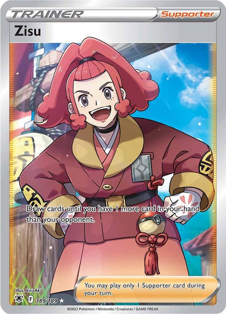 Zisu 189/189 (SWSH10: Astral Radiance)  - Holofoil