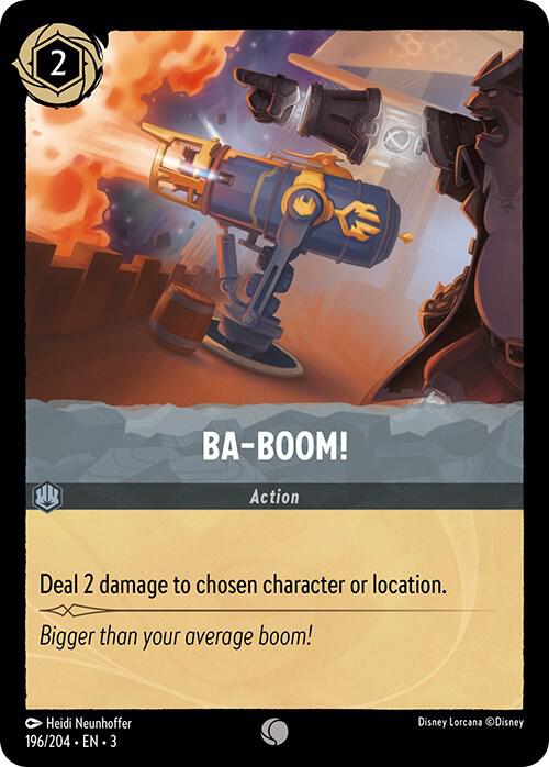 Ba-Boom 196/204 (Into the Inklands)  - Cold Foil