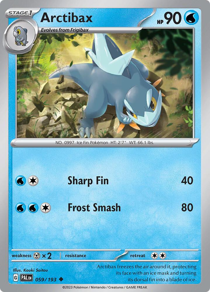 Arctibax 059/193 (SV02: Paldea Evolved) 