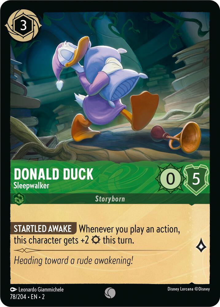 Donald Duck, Sleepwalker 78/204 (Rise of the Floodborn) 