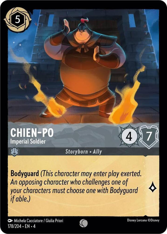 Chien-Po, Imperial Soldier 178/204 (Ursula's Return)  - Cold Foil