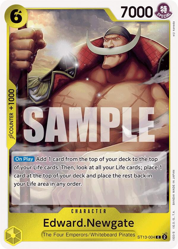 Edward.Newgate ST13-004 (Ultra Deck: The Three Brothers)  - Foil