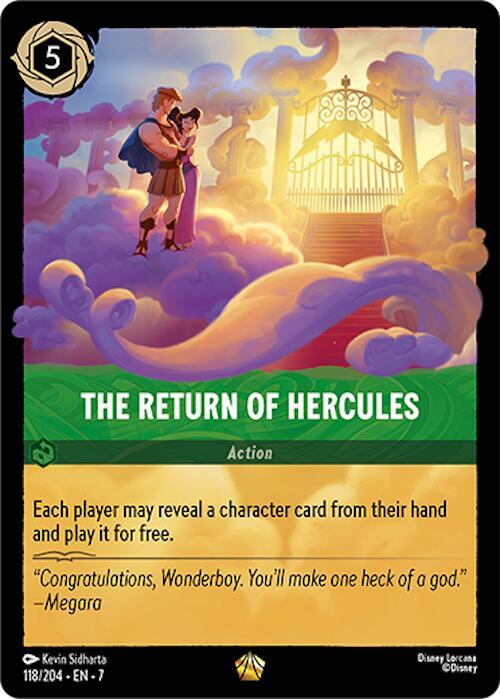 The Return of Hercules 118/204 (Archazia's Island) 