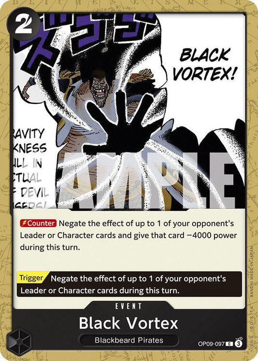 Black Vortex OP09-097 (Emperors in the New World) 