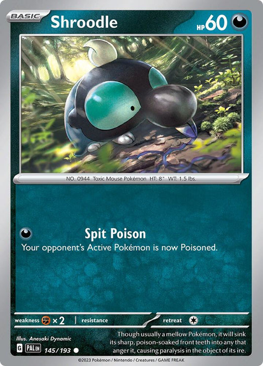 Shroodle 145/193 (SV02: Paldea Evolved) 