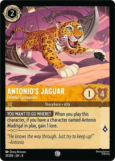 Antonios Jaguar Faithful Companion 31/204 (Reign of Jafar) 