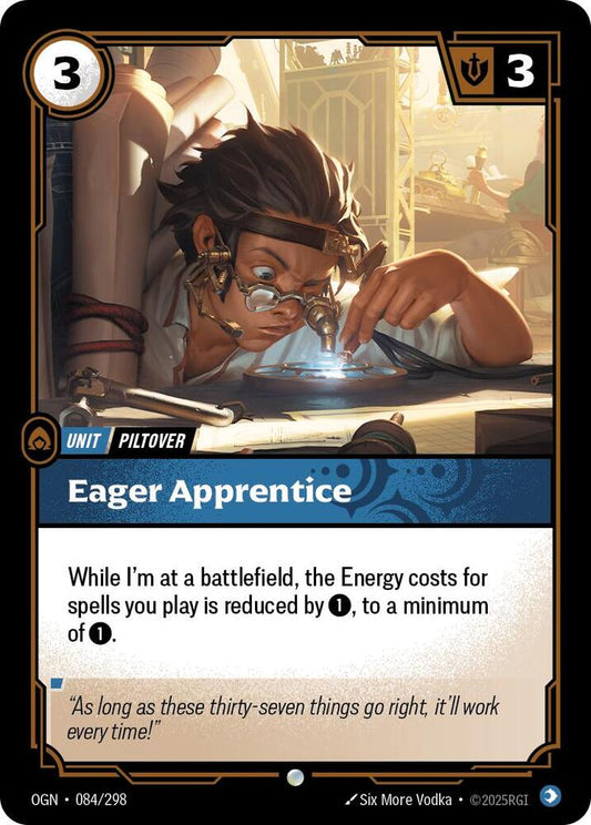 Eager Apprentice 84/298 (Origins) 