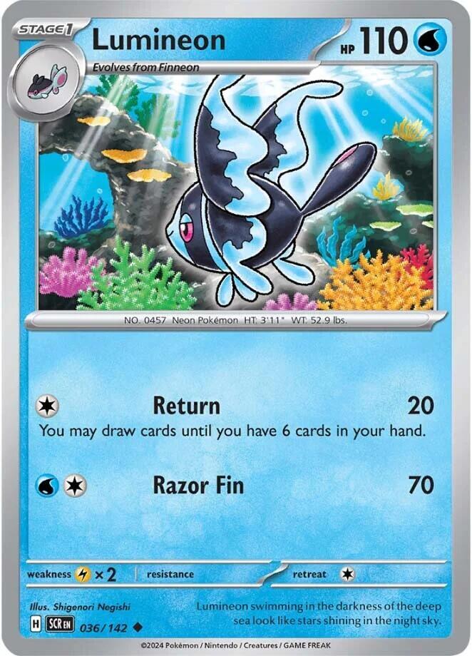 Lumineon 036/142 (SV07: Stellar Crown) 
