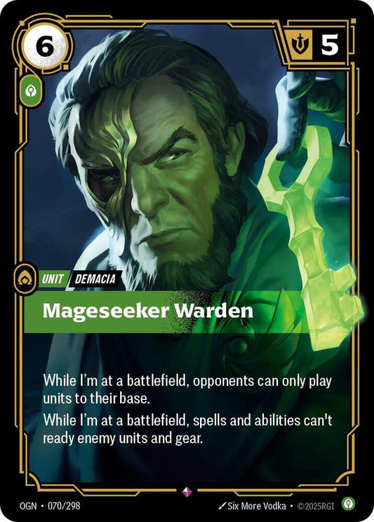 Mageseeker Warden 70/298 (Origins)  - Foil
