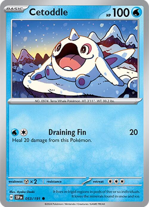 Cetoddle 053/191 (SV08: Surging Sparks) 