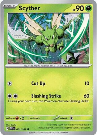 Scyther 001/162  SV05 Temporal Forces - Common