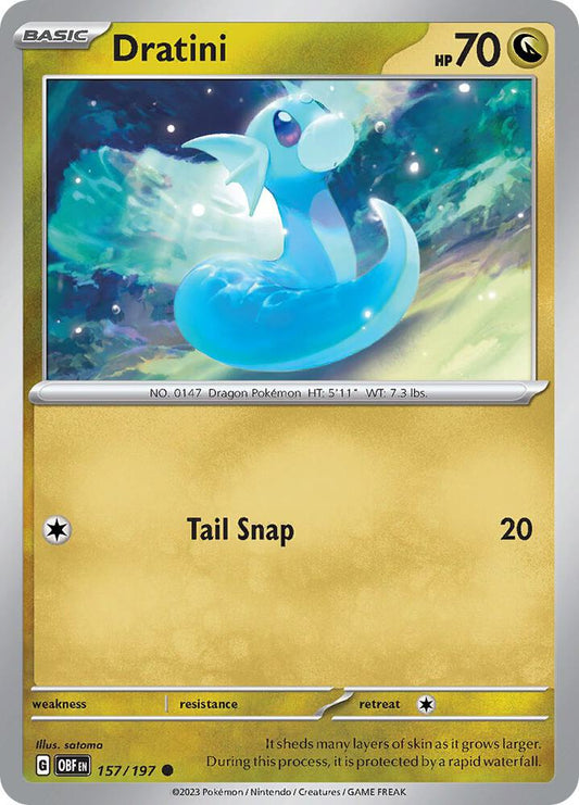 Dratini 157/197 (SV03: Obsidian Flames) 