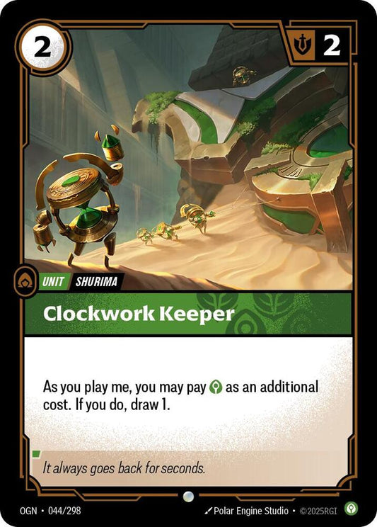 Clockwork Keeper 44/298 (Origins) 