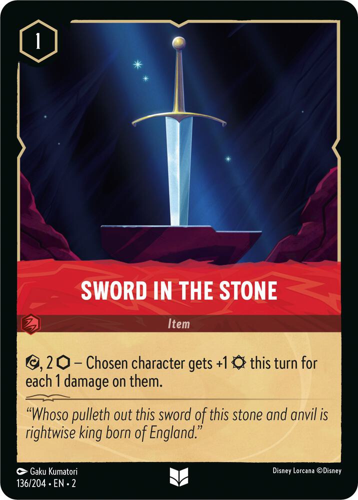Sword in the Stone 136/204 (Rise of the Floodborn) 