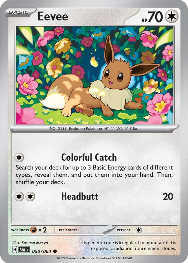 Eevee 050/064 (SV: Shrouded Fable) 
