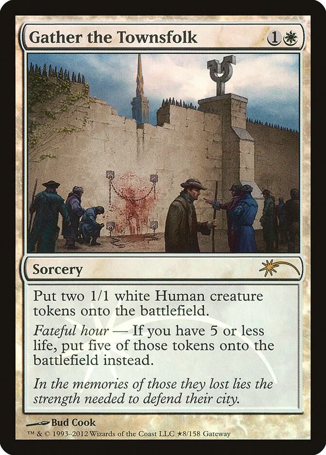 Gather the Townsfolk 79/3 (WPN & Gateway Promos)  - Foil