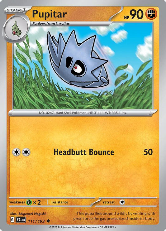 Pupitar 111/193 (SV02: Paldea Evolved) 