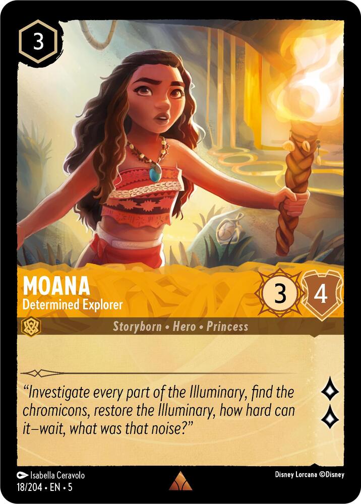 Moana Determined Explorer 18/204 (Shimmering Skies) 