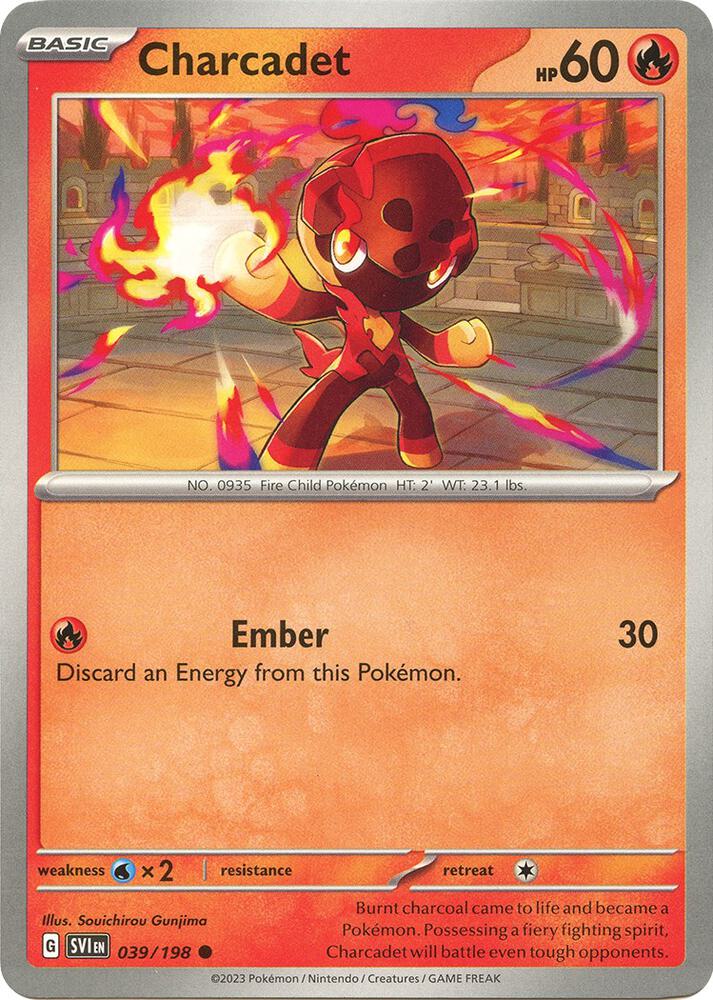 Charcadet 039/198 (SV01: Scarlet & Violet Base Set) 