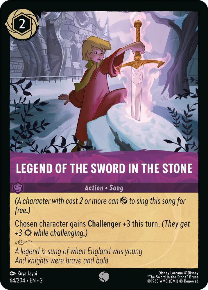 Legend of the Sword in the Stone 64/204 (Rise of the Floodborn) 
