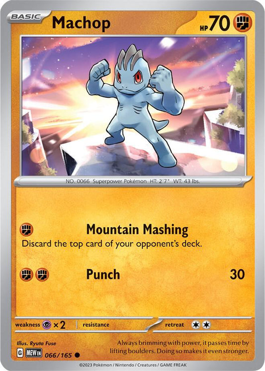 Machop 066/165 (SV: Scarlet & Violet 151) 