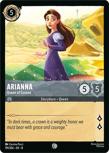 Arianna Queen of Corona 191/204 (Reign of Jafar) 