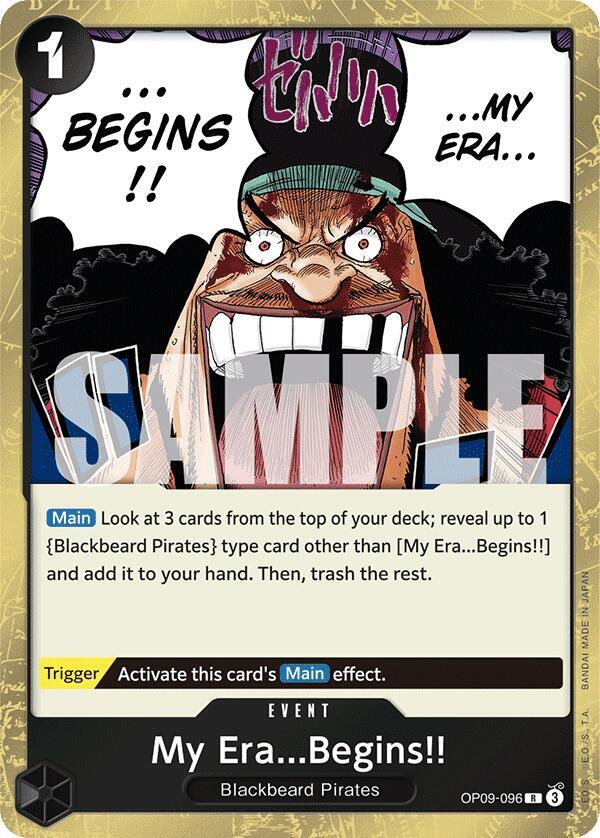 My Era...Begins!! OP09-096 (Emperors in the New World)  - Foil