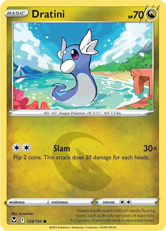 Dratini 129/195 (SWSH12: Silver Tempest) 