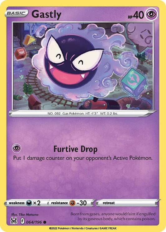 Gastly 064/196 (SWSH11: Lost Origin) 