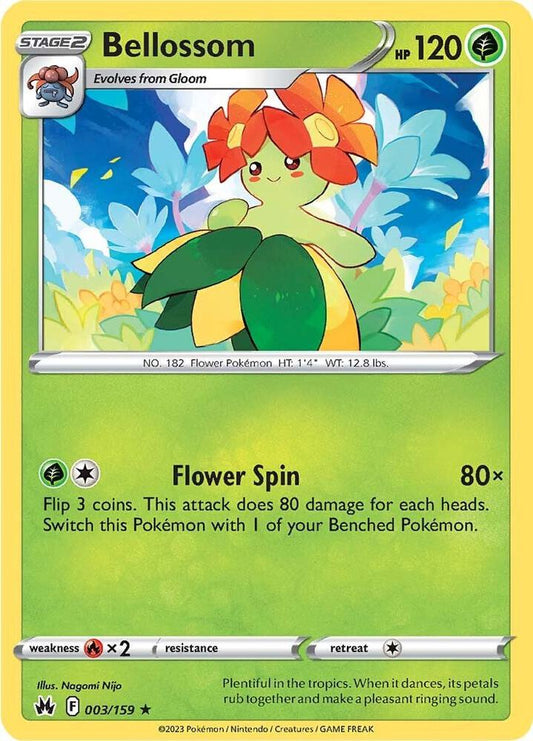 Bellossom 003/159 (Crown Zenith) 