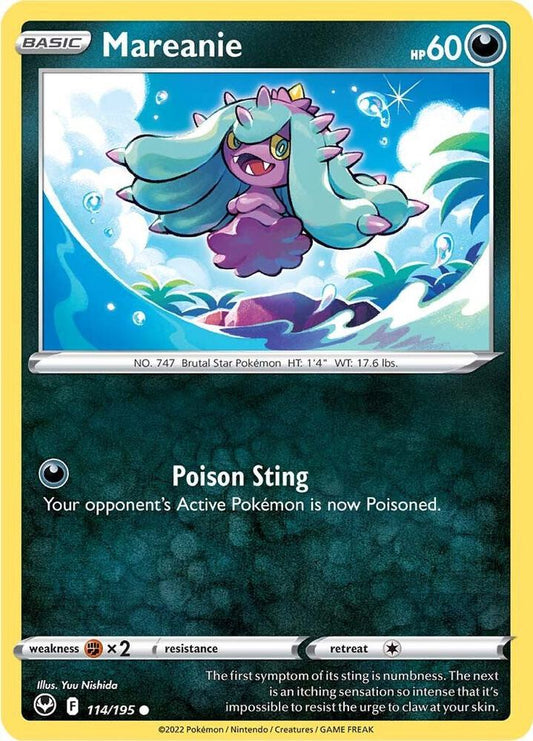 Mareanie 114/195 (SWSH12: Silver Tempest) 