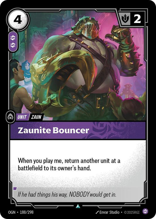 Zaunite Bouncer 188/298 (Origins)  - Foil