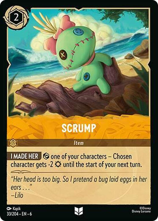 Scrump 33/204 (Azurite Sea)  - Cold Foil