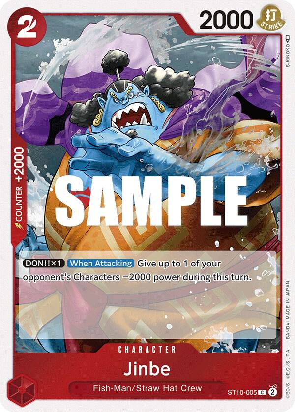 Jinbe ST10-005 (Ultra Deck: The Three Captains)  - Foil