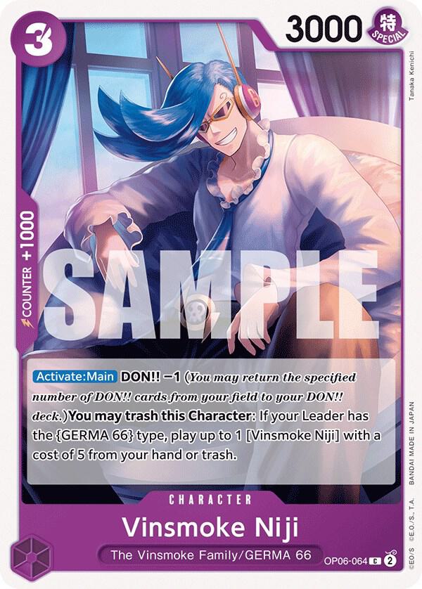 Vinsmoke Niji OP06-064 (Wings of the Captain) 