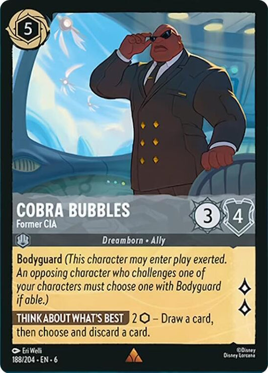 Cobra Bubbles, Former CIA 188/204 (Azurite Sea)  - Cold Foil
