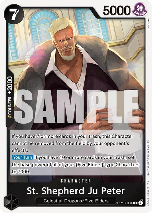 St. Shepherd Ju Peter OP13-084 (Carrying On His Will)  - Foil