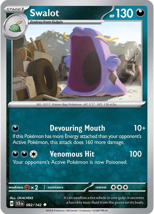 Swalot 092/142 (SV07: Stellar Crown) 